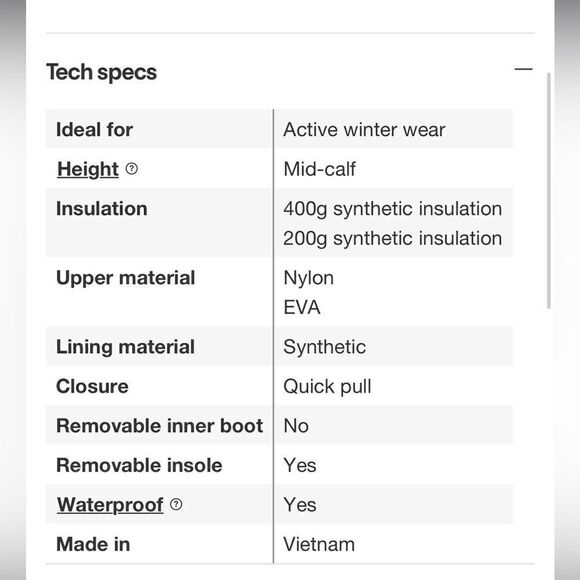 NWT Merrell Snow Quest Lite 2.0 Waterproof Boots - Picture 3 of 15